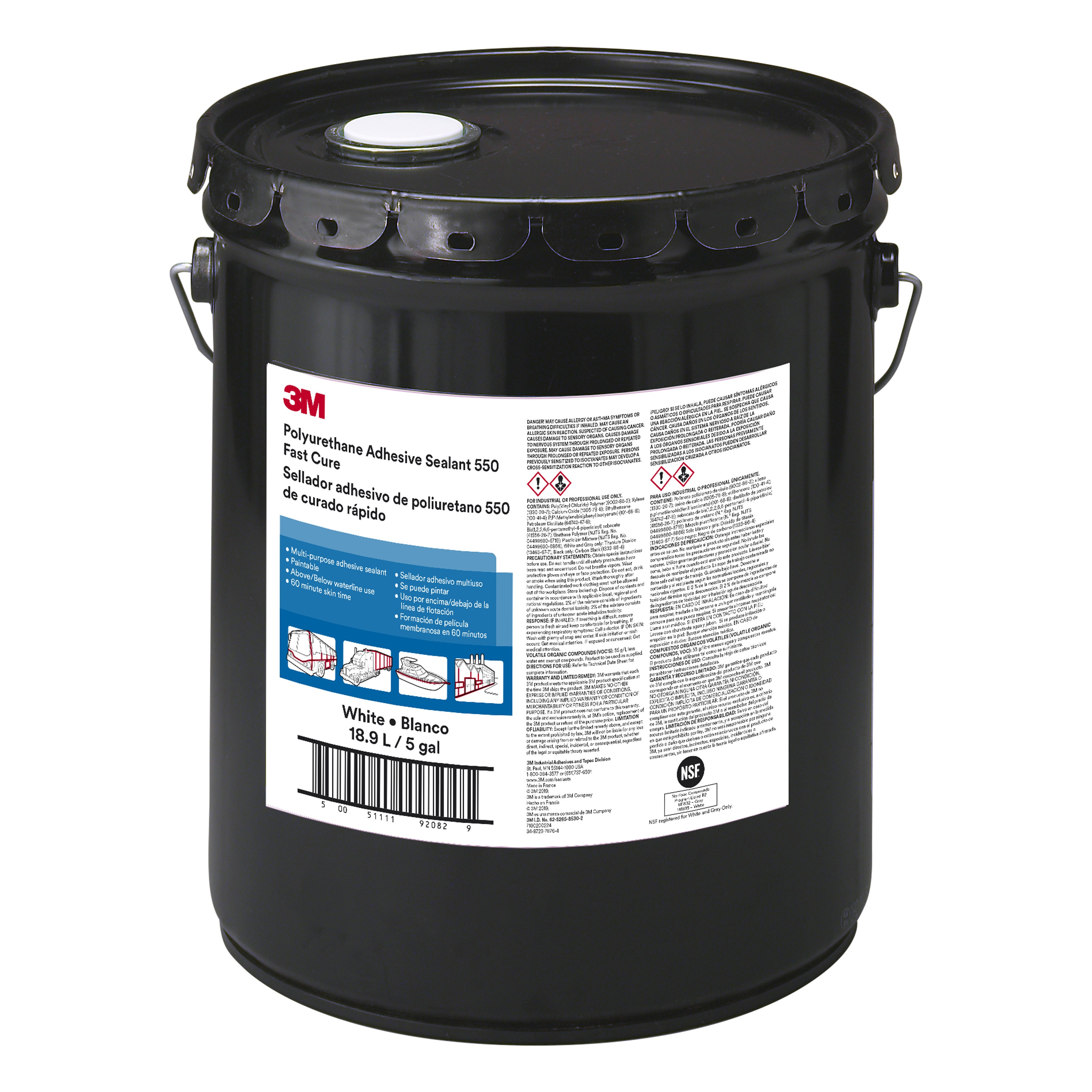 3M POLYURETHANE ADHESIVE SEALANT 550FC