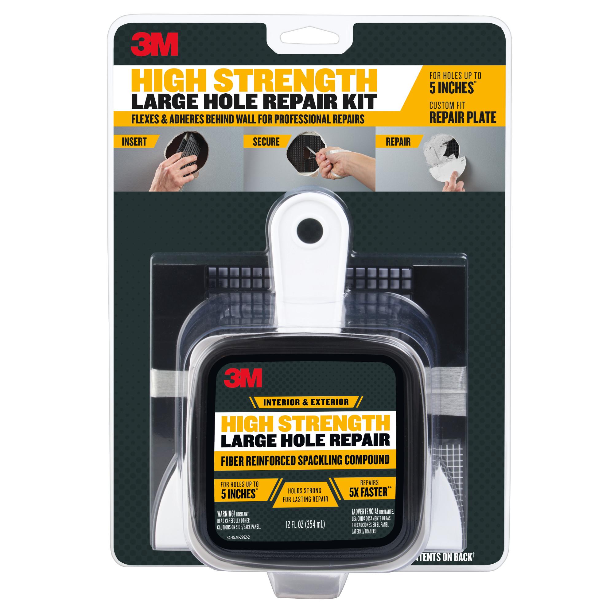 3M HIGH STRENGTH LARGE HOLE REPAIR KIT