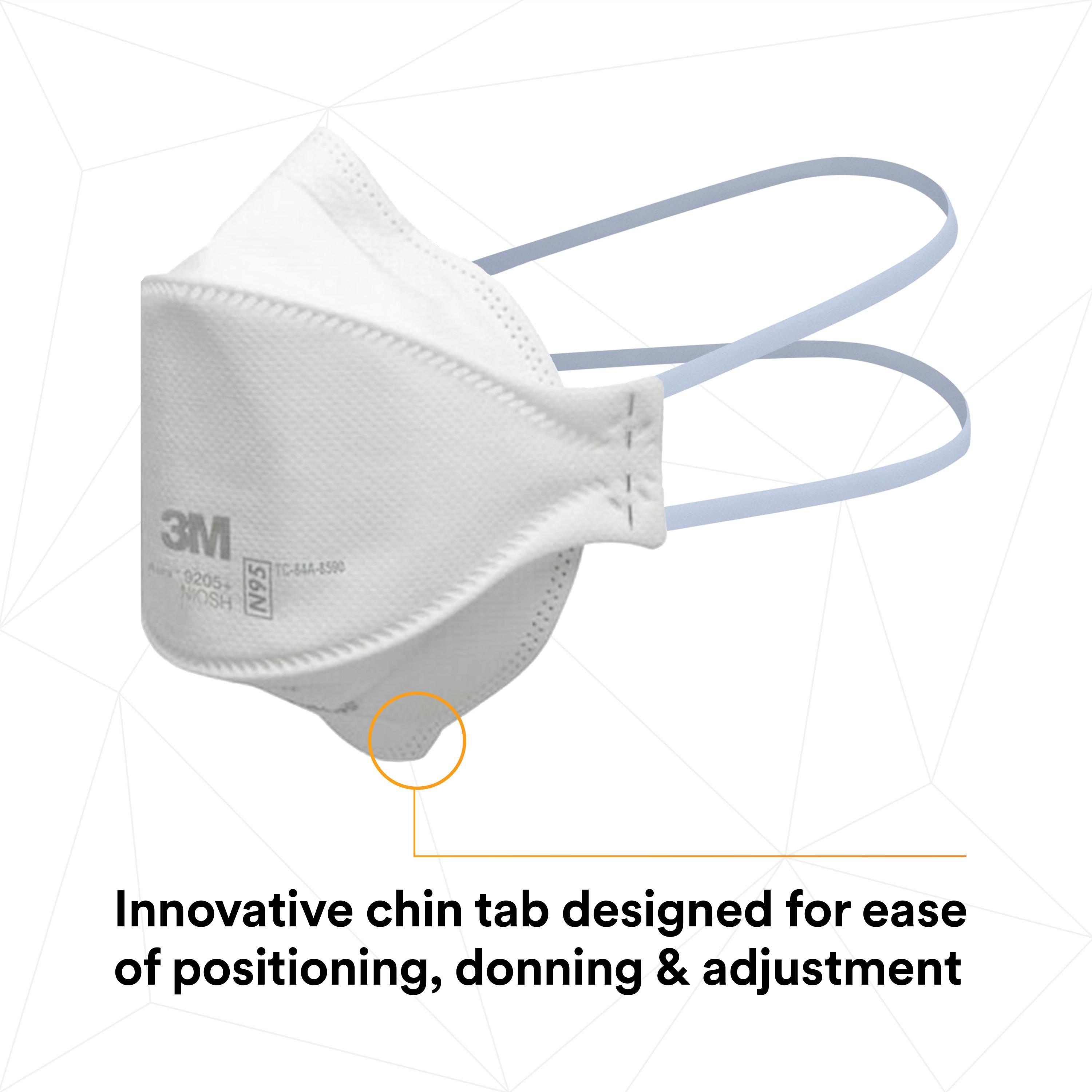 9205+N95 PARTICULATE RESPIRATOR