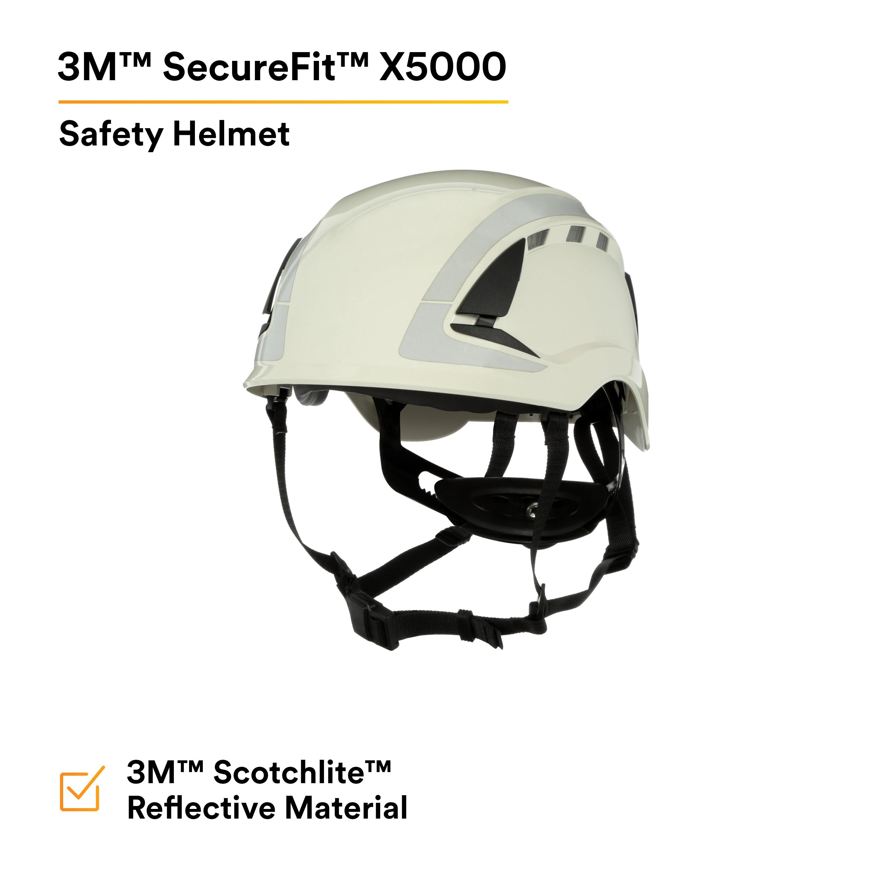 X5001VX-ANSI SECUREFIT WHITE VENTED
