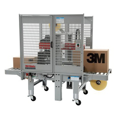 3M-Matic™ 5111107238 Random Case Sealer Machine, Side Belt Location, 78 fpm, 2 in W Tape, 8 in L x 4-1/4 in W x 4-3/4 in H Min Box, 115 VAC