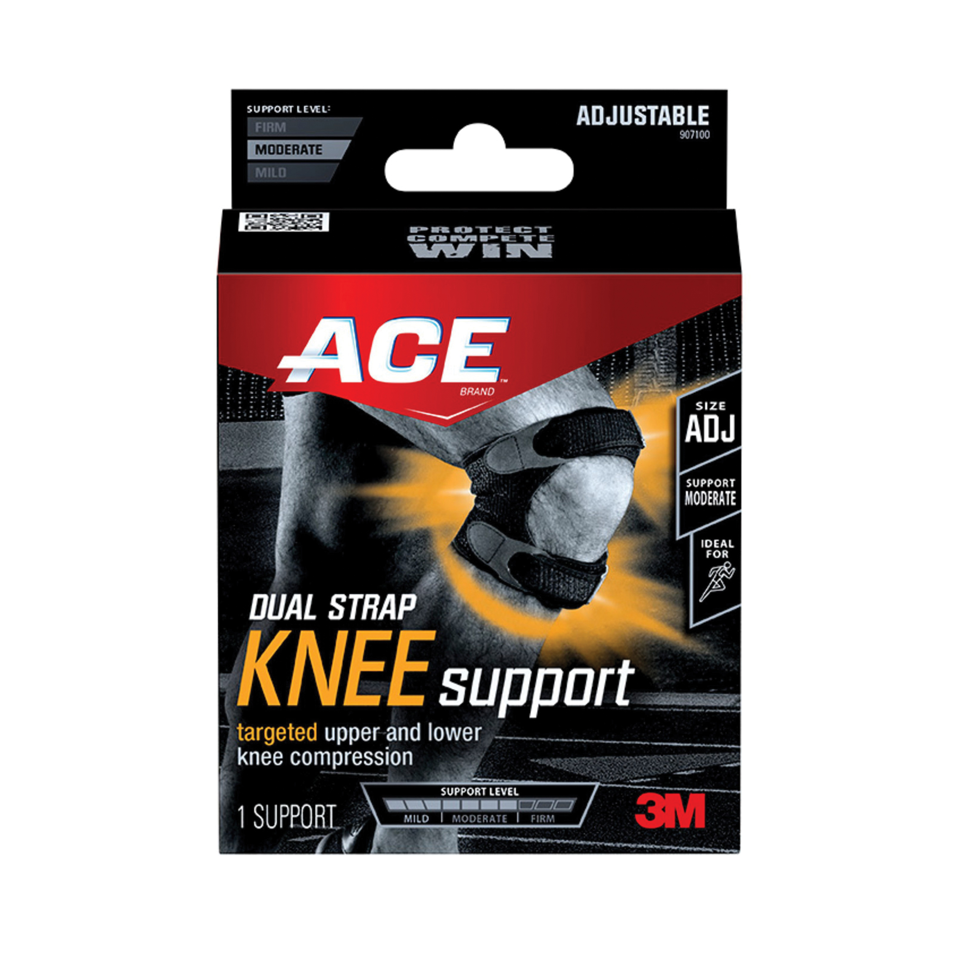 ELB KNEE & ANKLE SPRT ADJUSTABLE