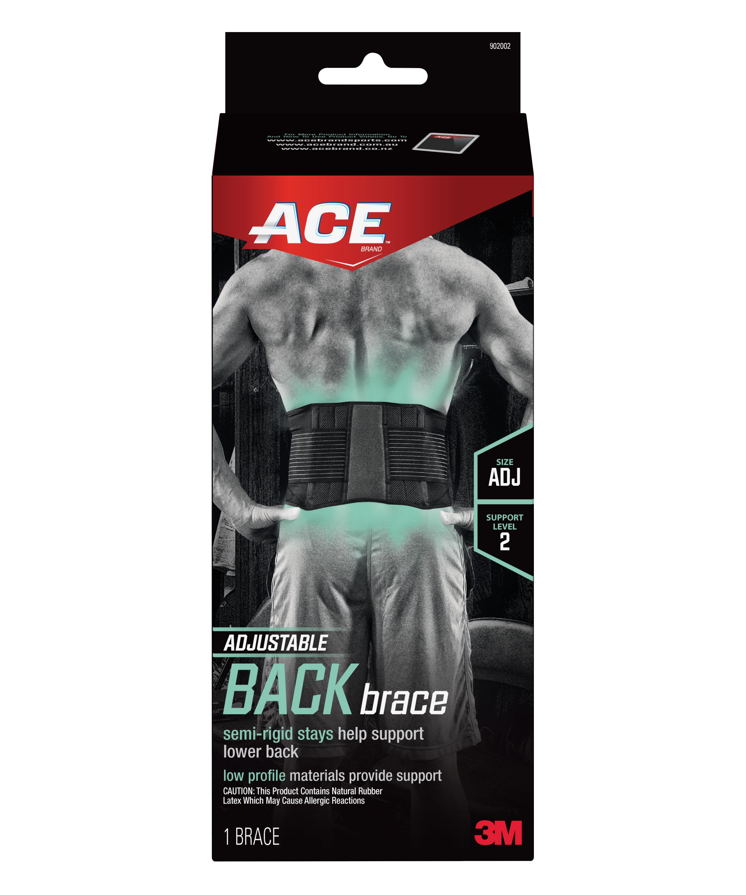 ACE ADJUSTABLE BACK BRACE 902002