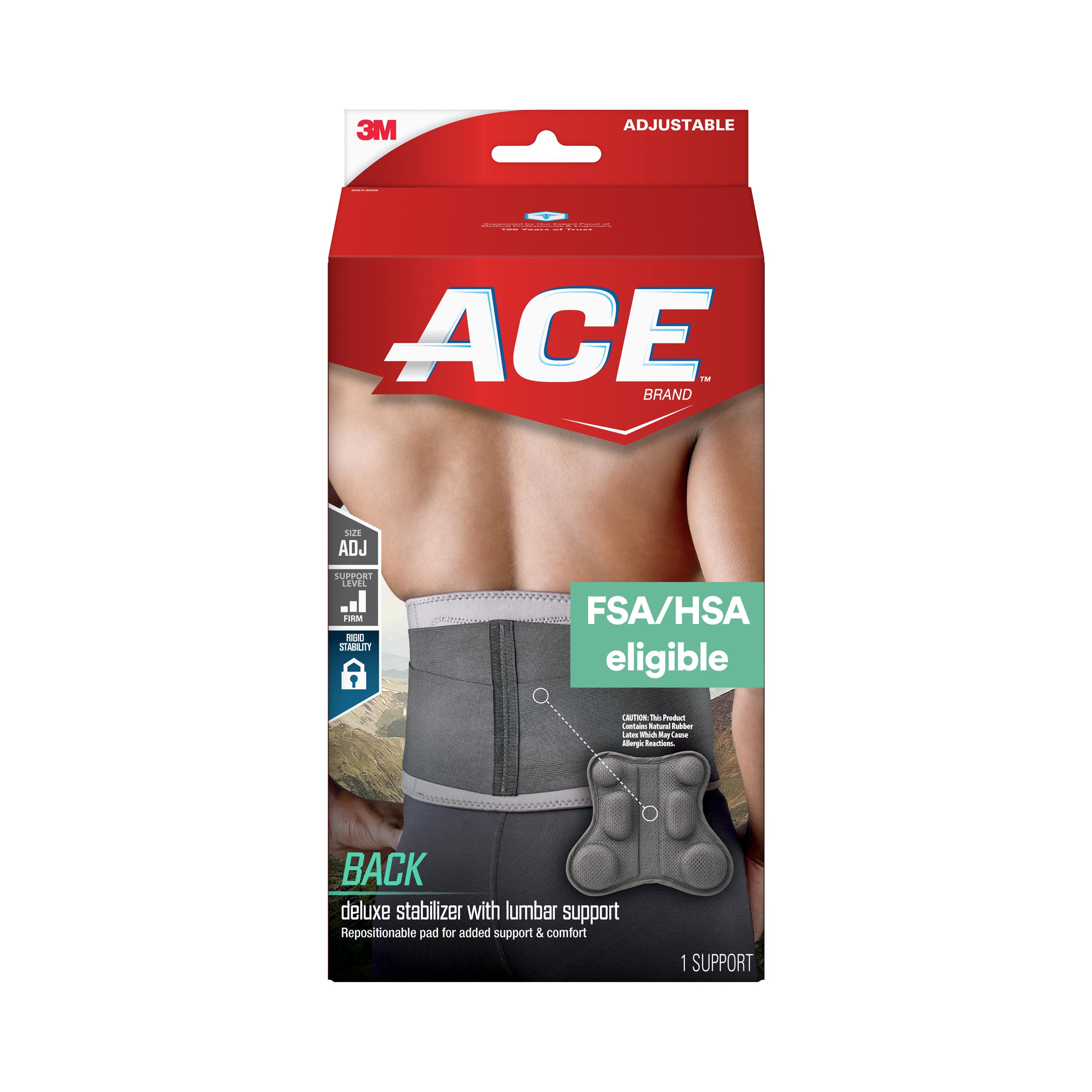 ACE BRAND DELUXE BACK STABILIZER WITH