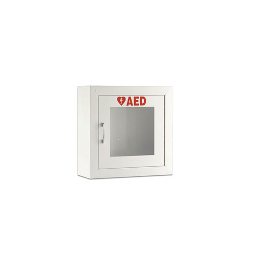 Powerheart® 50-00392-10 Surface Mount Wall Cabinet, For Use With Powerheart® G5 Series Automated External Defibrillators