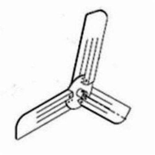 Airmaster® 05242 Blade Assembly, 3 Blades