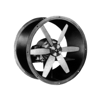 Airmaster® 32002 PLDA Direct Drive Tube Axial Fan, 12 in Dia Blade, 1875 cfm Flow Rate, 115/230 V AC, Domestic