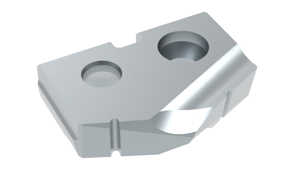 INSERT DR SPADE 21/32IN 1/8IN STD 132DEG