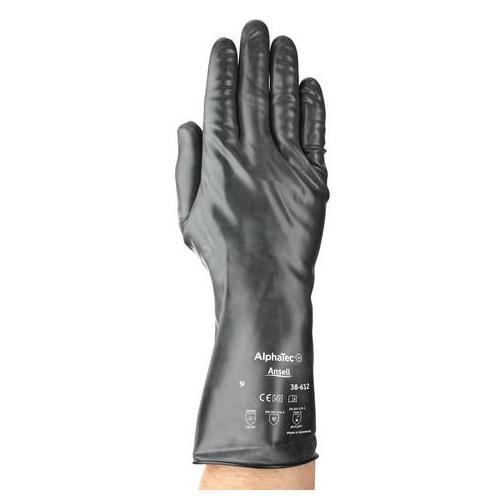 GLOVES CHEMICAL-RESISTANT SZ 8/M R/LEFT