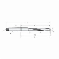 HOLDER INSR DR SPADE #4 MORT 13/16IN STL