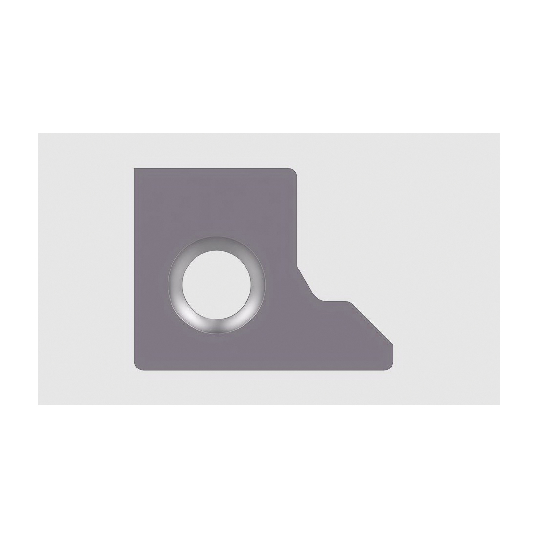 Allied Machine & Engineering AS5202-04-C5A Port Form Insert, Dia Hole Using TPGH 321, Dia Hole Using TPGH 322, Blades