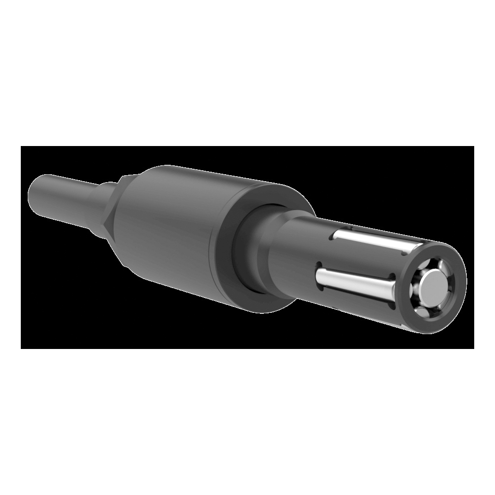 Allied Machine & Engineering S.C.A.M.I.® RDKH-110-00866 H Series Metric Short Length Through Hole Roller Burnishing Tool, 8.66 to 9.16 mm Dia, 41 mm L Burnishing