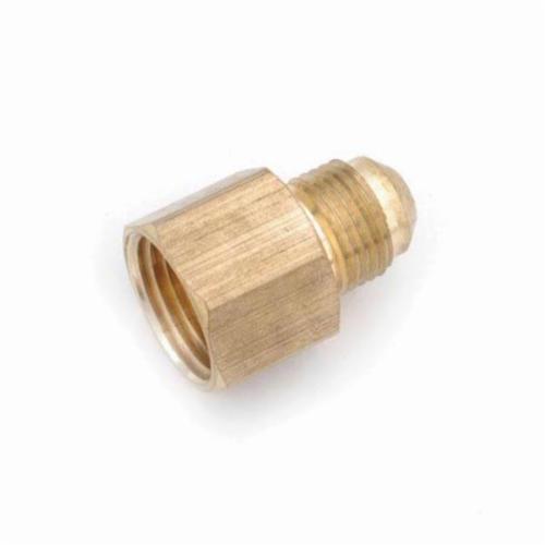 AMC® 04046-0402 406 Female Coupling, 1/4 x 1/8 in Nominal, Flare x Female Pipe, Brass