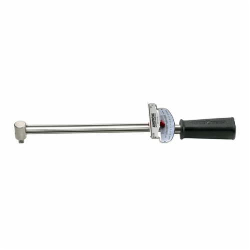 Armstrong® 64-730 Beam Torque Wrench, 3/8 sq-in Male Drive, Round Head, 0 to 600 in-lb, 50 in-lb, 15 in OAL