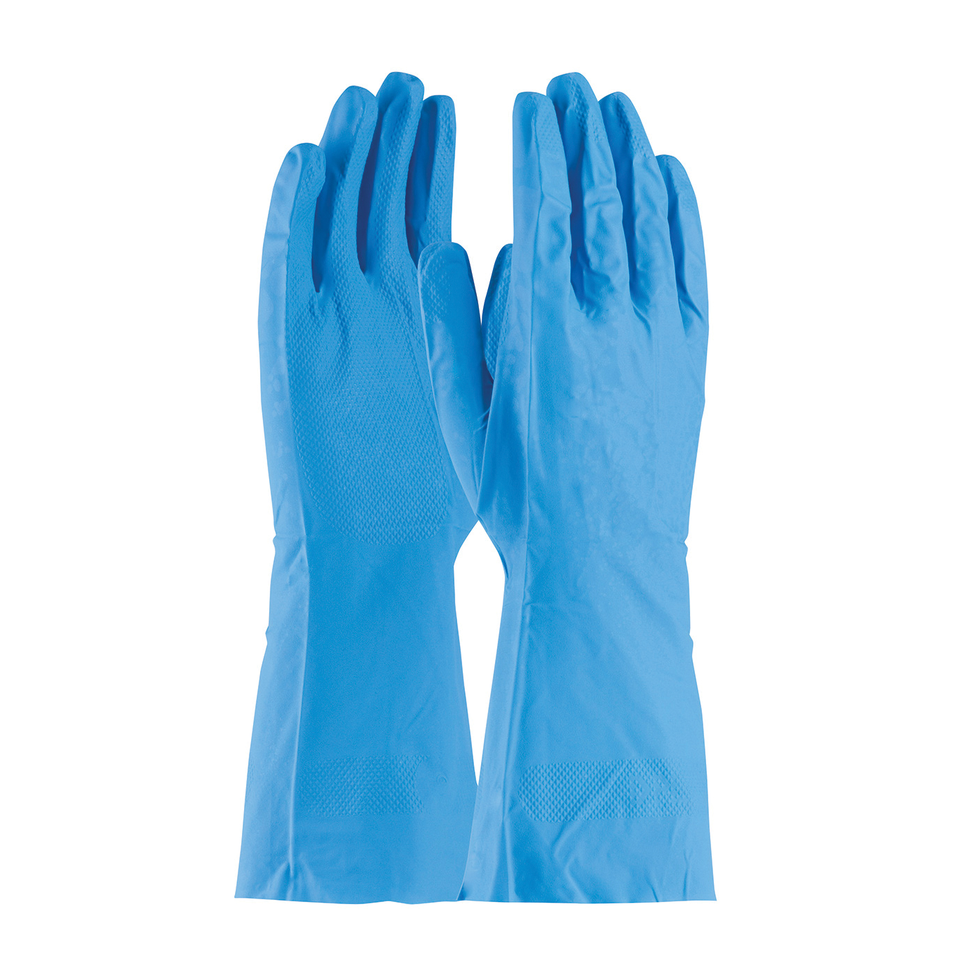 GLOVES RESISTANT CHEMICAL S NITRILE BL
