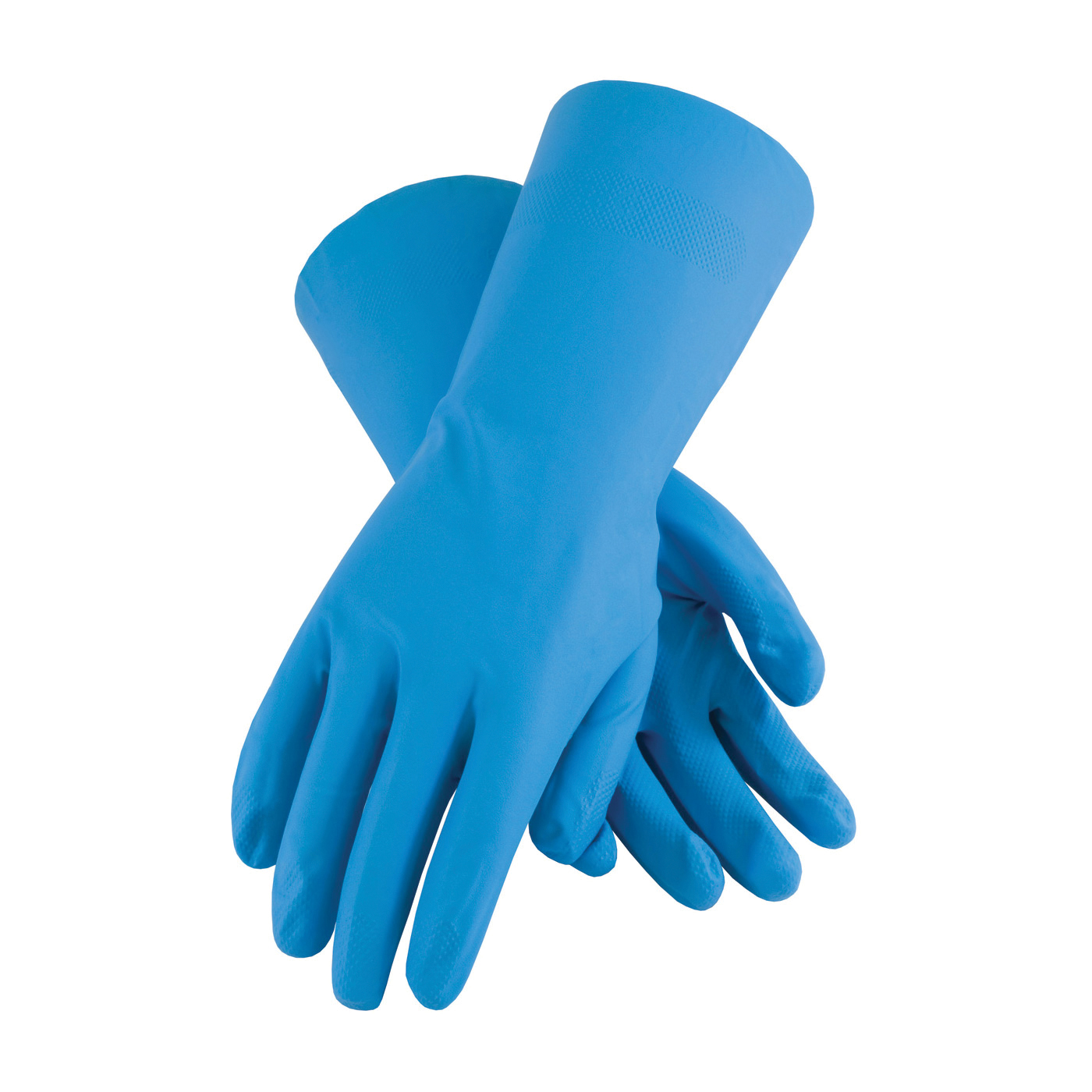 GLOVES RESISTANT CHEMICAL S NITRILE BL