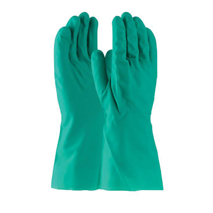 GLOVES RESISTANT CHEMICAL XL NITRILE GRN