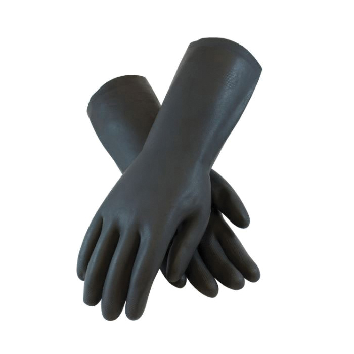 GLOVES RESISTANT CHEMICAL M NPRN BK 12IN