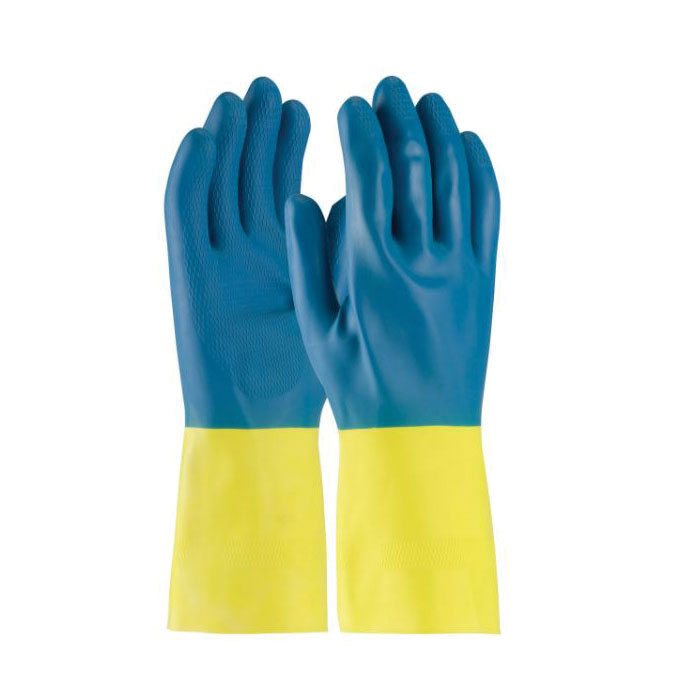 GLOVES RESISTANT CHEMICAL XL LATEX/NPRN