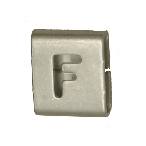 Band-It® AE0159 Easy Read Character, 9.525 mm OAL, 316 Stainless Steel
