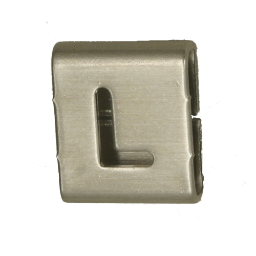 Band-It® AE0219 Easy Read Character, 9.525 mm OAL, 316 Stainless Steel