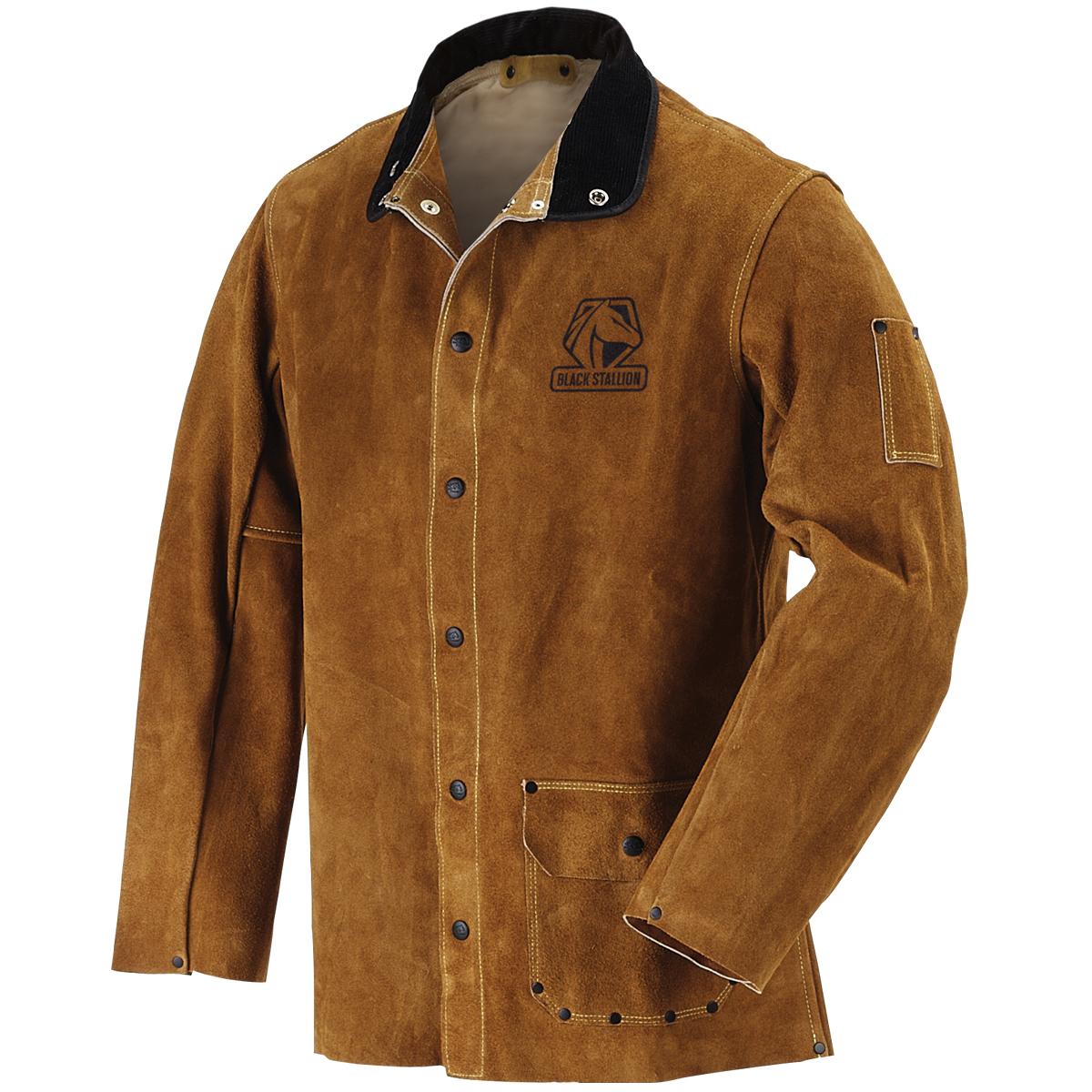 WLDG JKT & COATS 4XL COWHIDE BROWN
