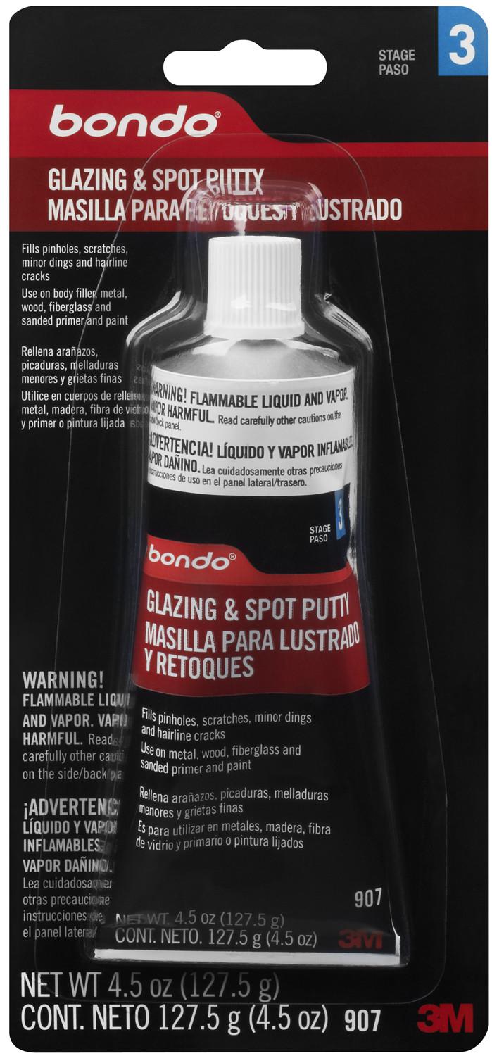BONDO GLAZING AND SPOT PUTTY 907SRP 4.5