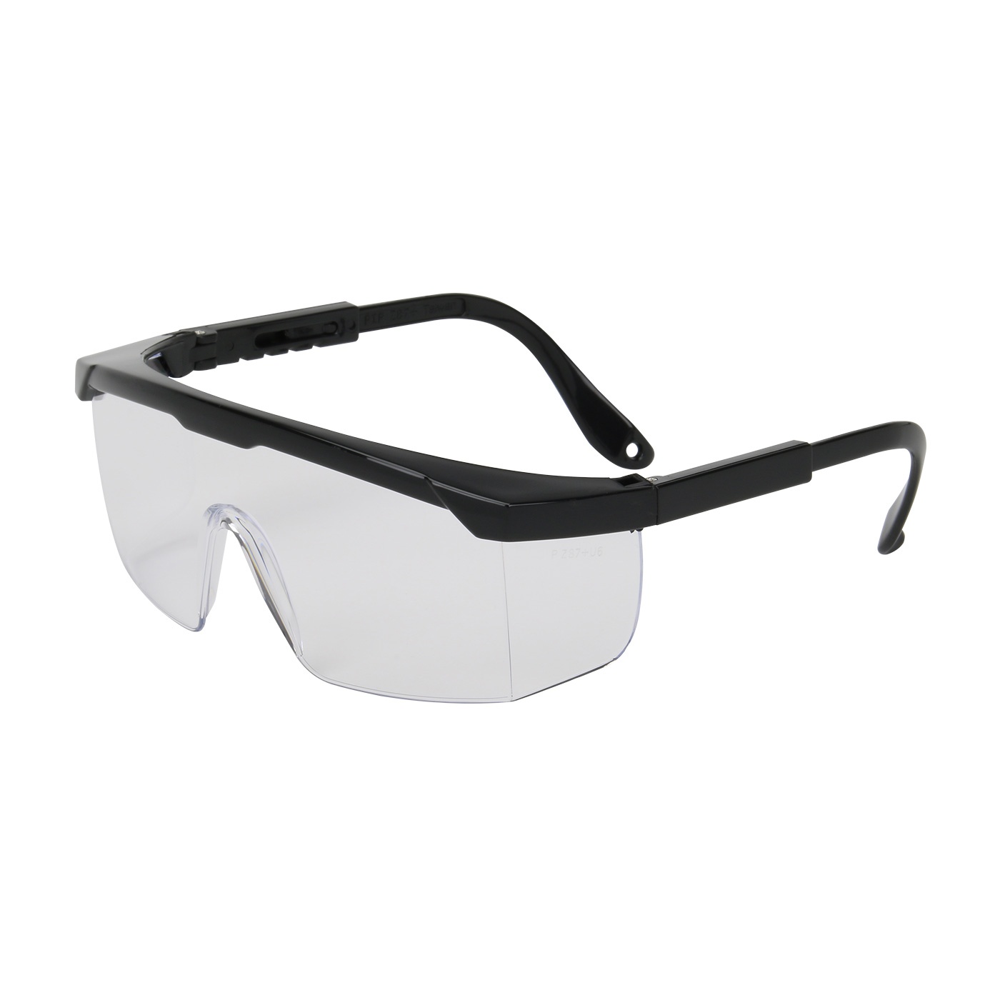 GLASSES PROT A-SCRATCH CLEAR BK UNIV STD
