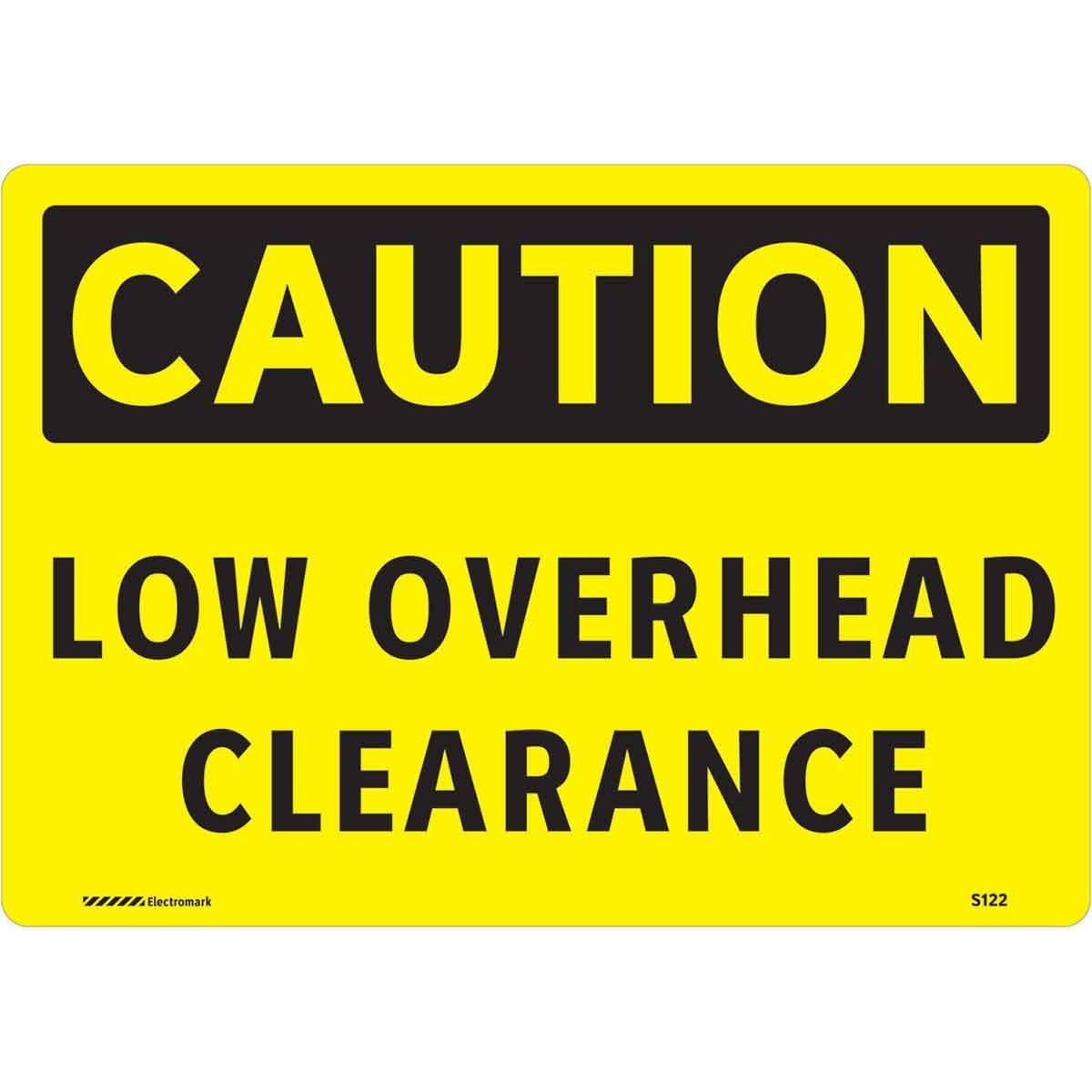 SIGN CAUT CAUT 7IN 10IN BK/YEL SURF TEXT