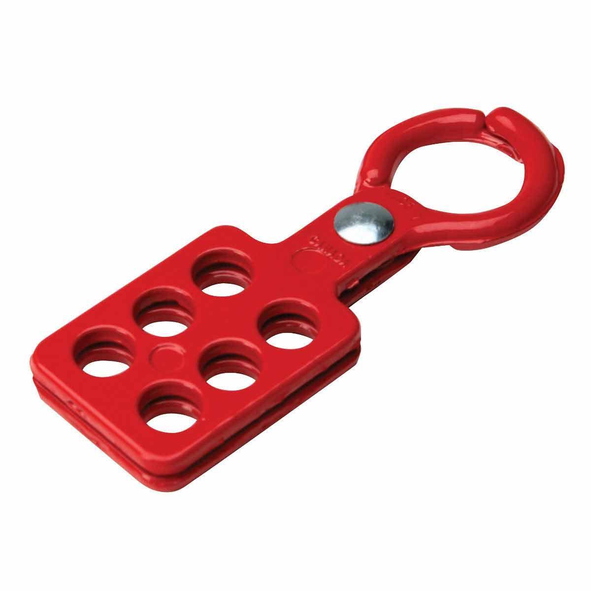 HASP LOCKOUT 6 0.394IN AL