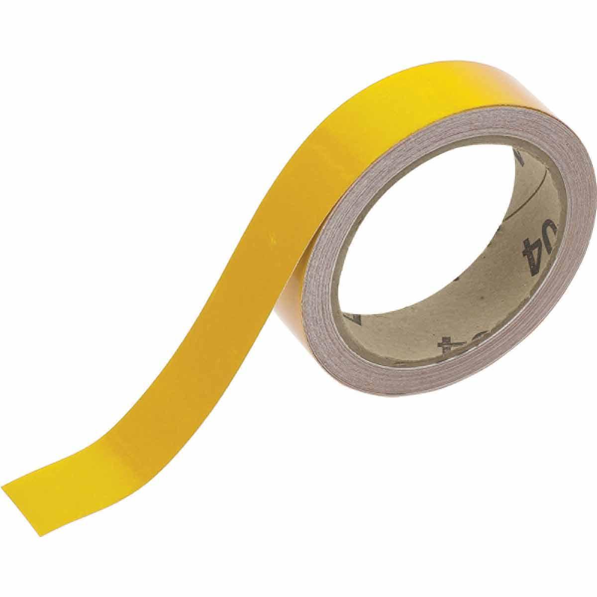 1IN X 30FT REFLECTIVE YELLOW