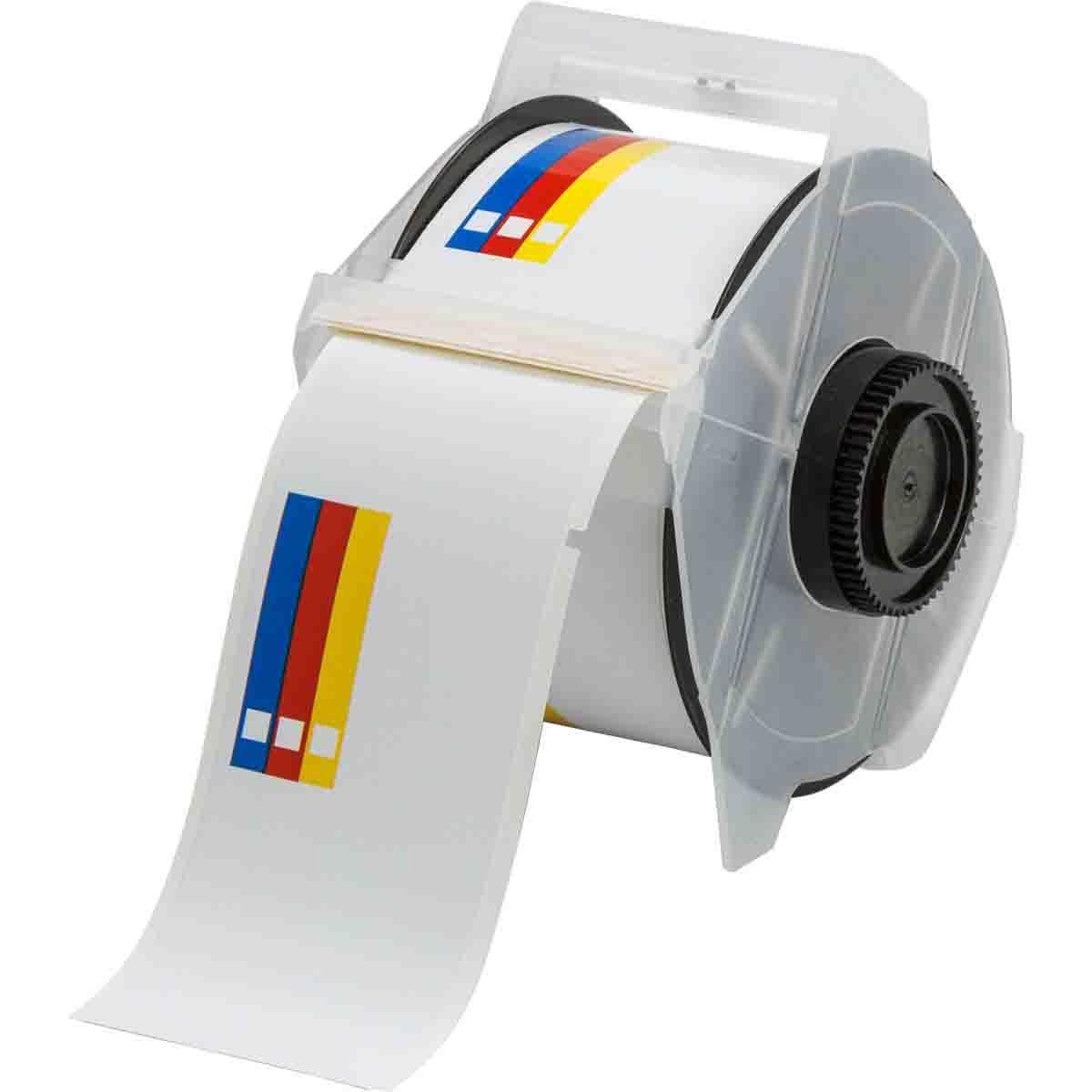 LABEL BAR COLOR 2-1/4IN 4IN B-595 VINYL