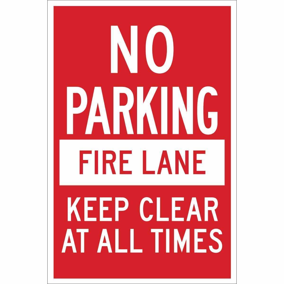 SIGN CTRL TRFC NO PRKG TEXT B-401 PLSTC