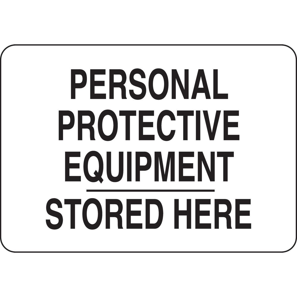 SIGN PROTECTION PERSONAL NO HDR 7IN 10IN