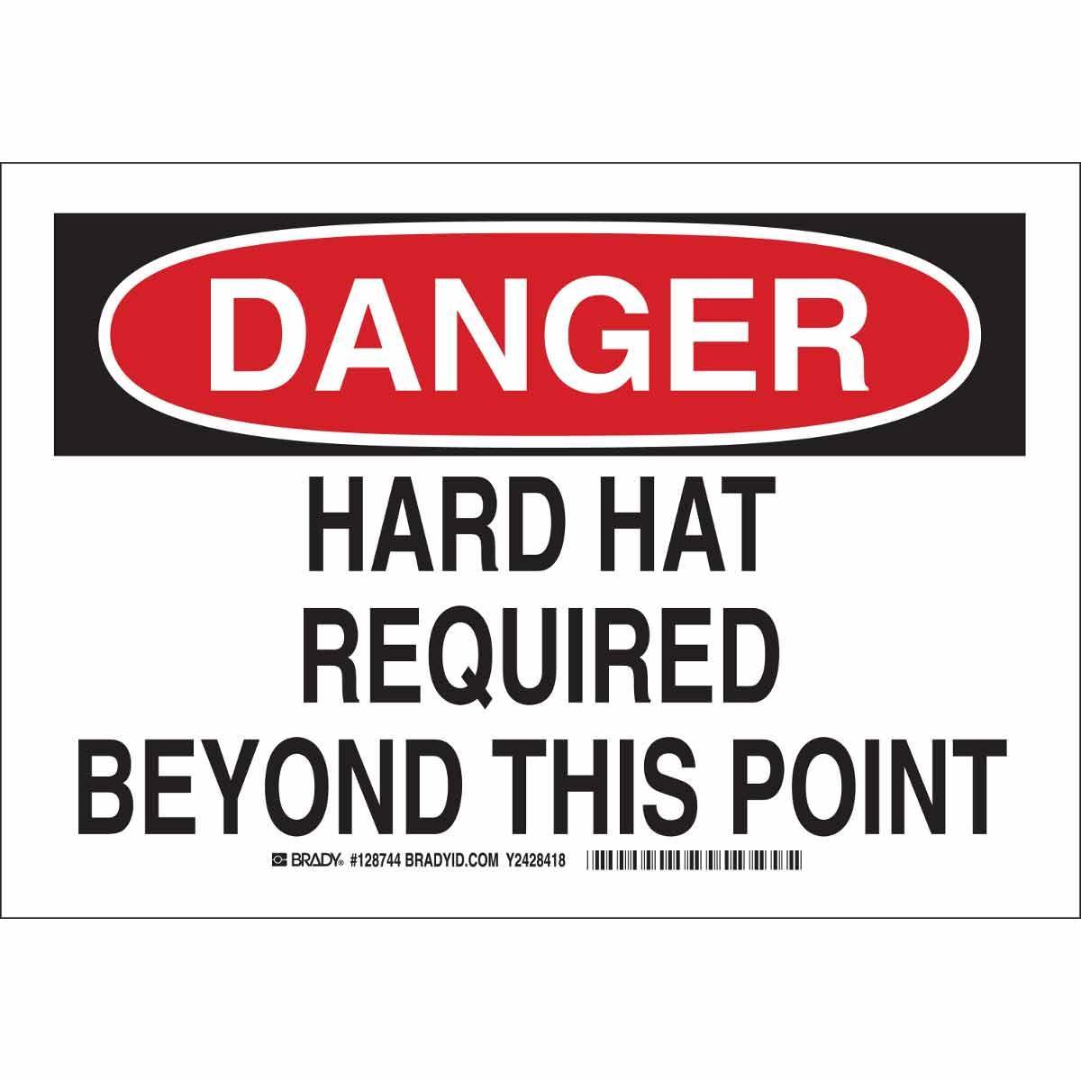 SIGN PROTECTION PERSONAL DANGER 10IN