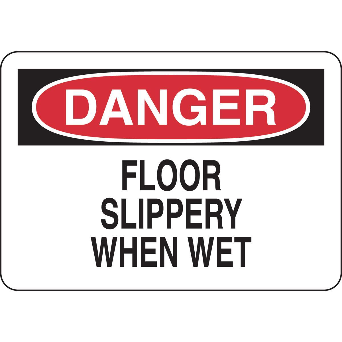 SIGN PROTECTION PERSONAL DANGER 10IN