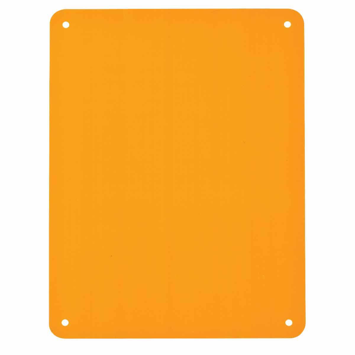 SIGN BLK 10-1/4IN 7-5/8IN B-401 POLYEST