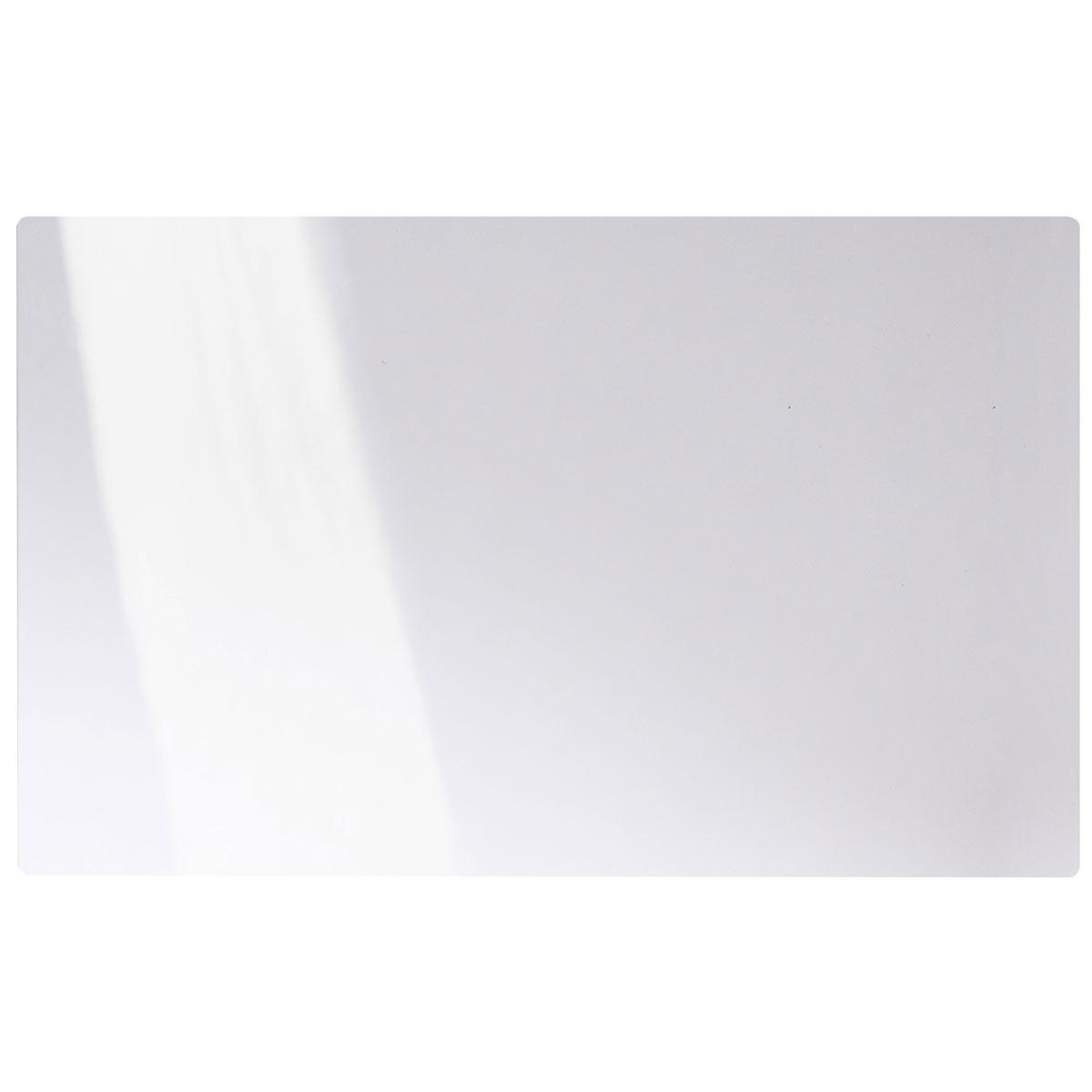 SIGN BLK 7IN 10IN ACRYL CLEAR RECT