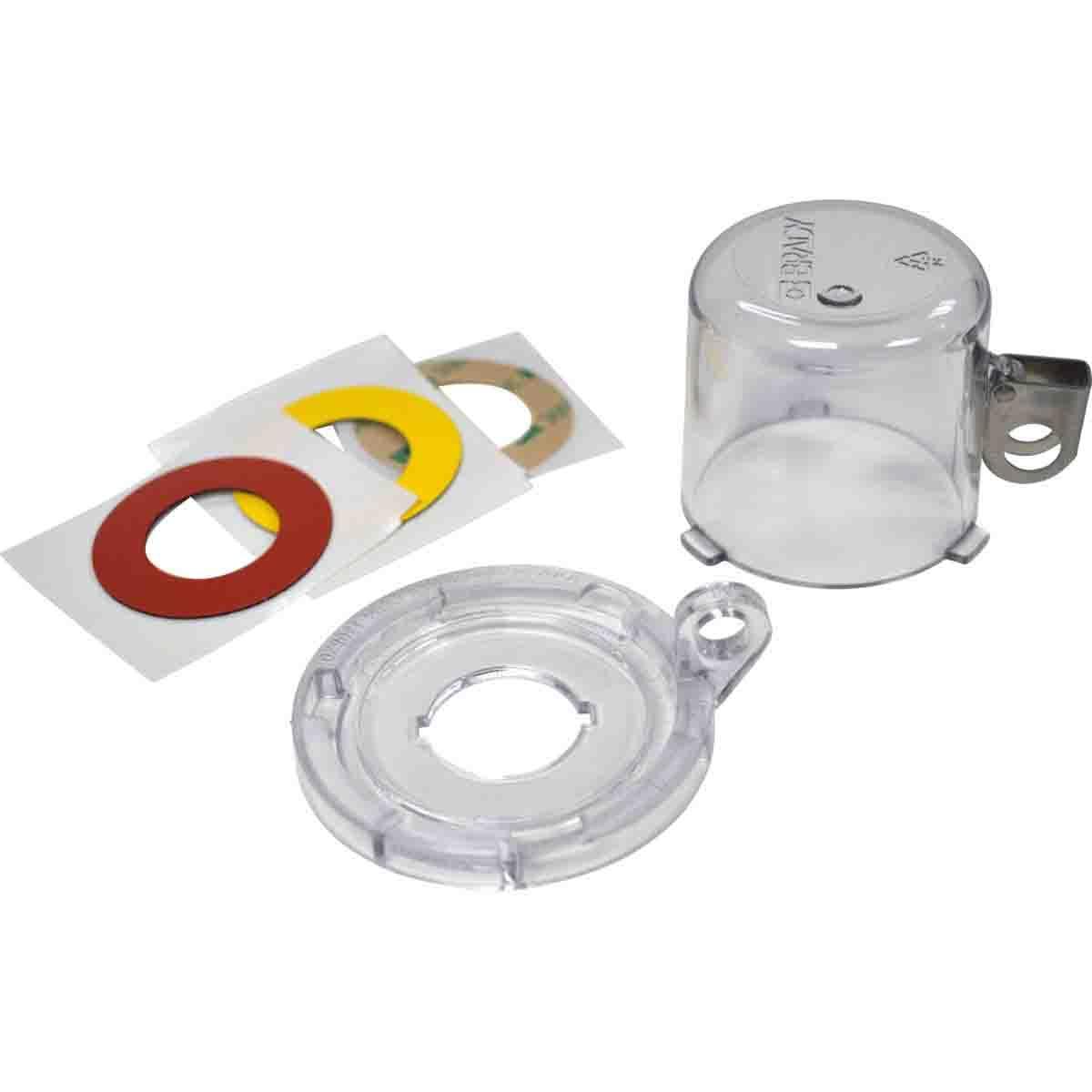 DEVICE LOCKOUT 1 0.32IN POLYCARBONATE
