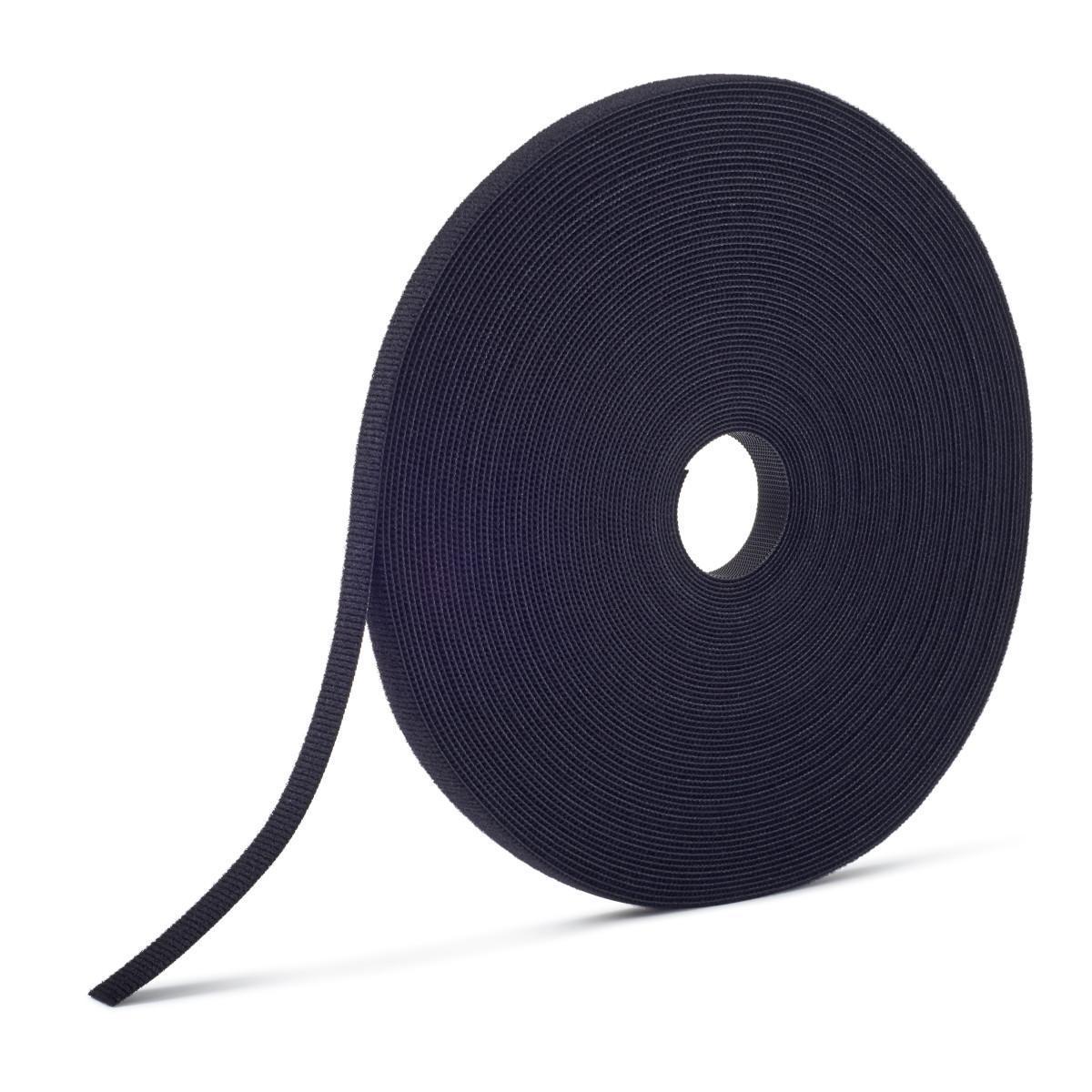 1/2IN BLACK LINEAL VELCRO ONE-WRAP