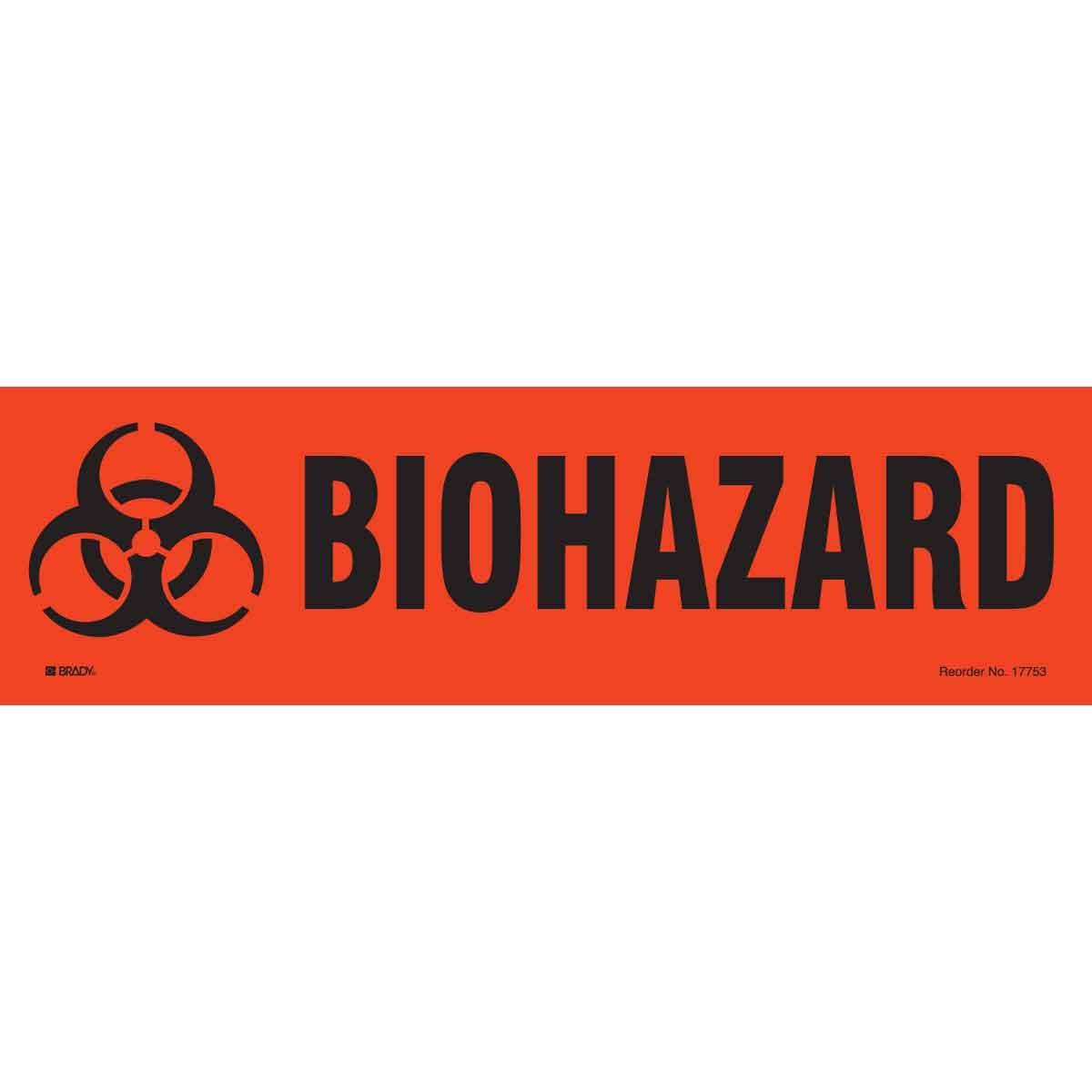 SIGN MATL HAZ AND CHEMICAL NO HDR RECT