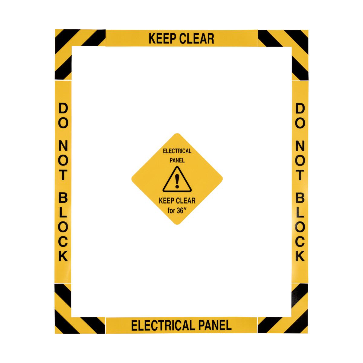 PAVEMENT FL & EGRESS MKG T & STP