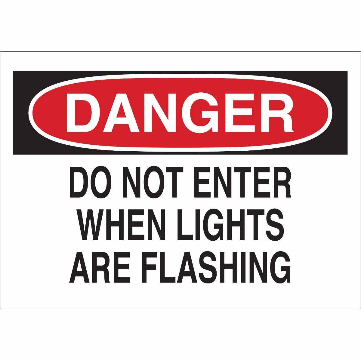 SIGN SAF DANGER DANGER 10IN 14IN SURF