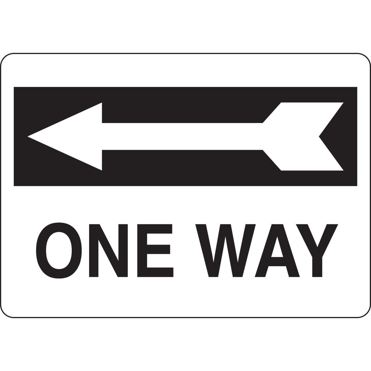 SIGN DIR NON-ADH RECT 10IN 14IN B-401 PS