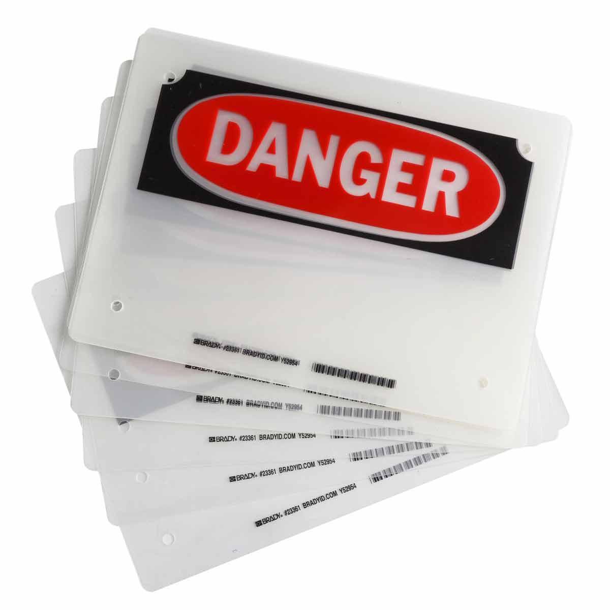 LAMINATING POUCHES: DANGER