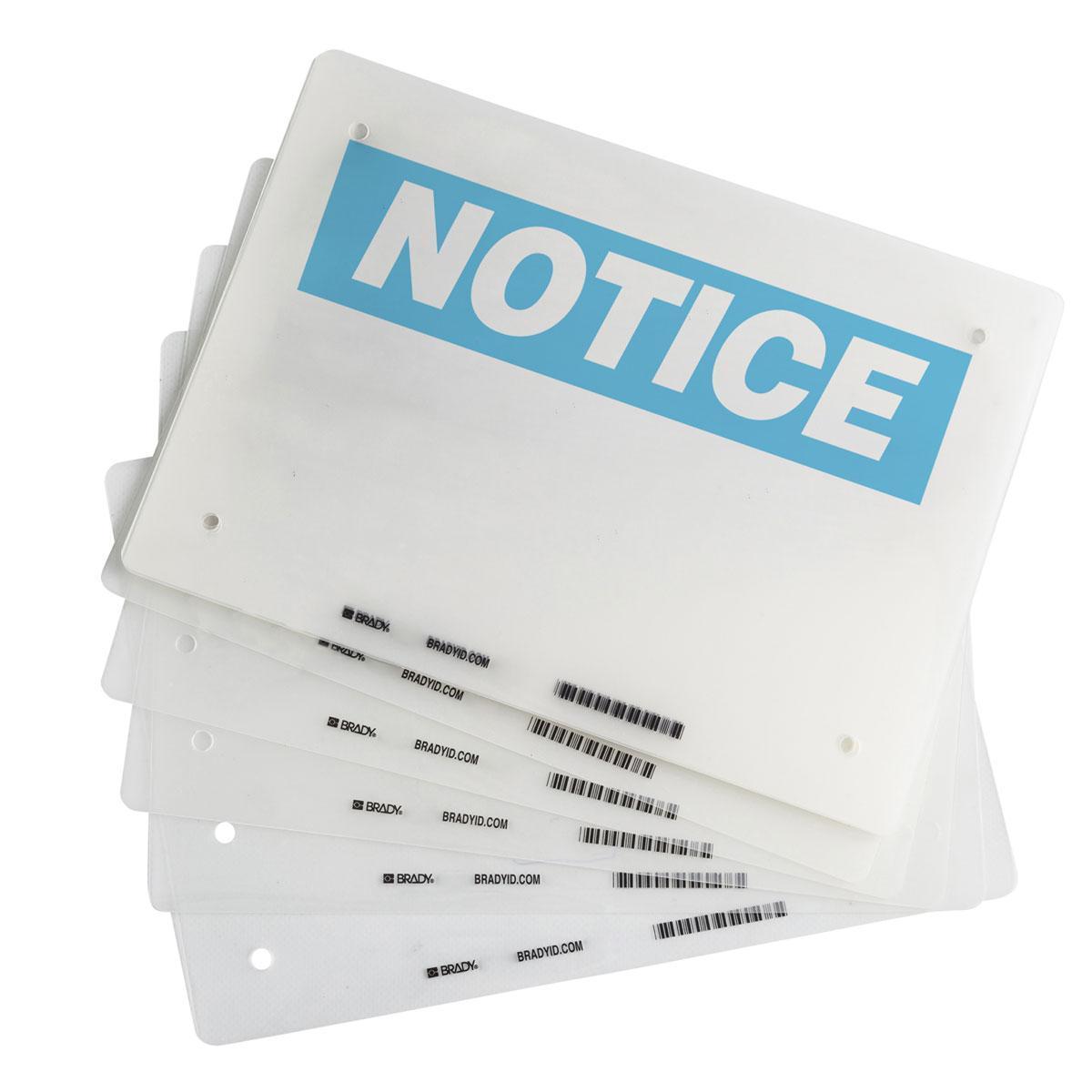 LAMINATING POUCHES: NOTICE