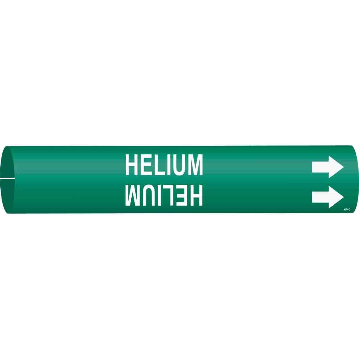 MARKER PIPE HELIUM W R ARROW SYM 2IN 2IN
