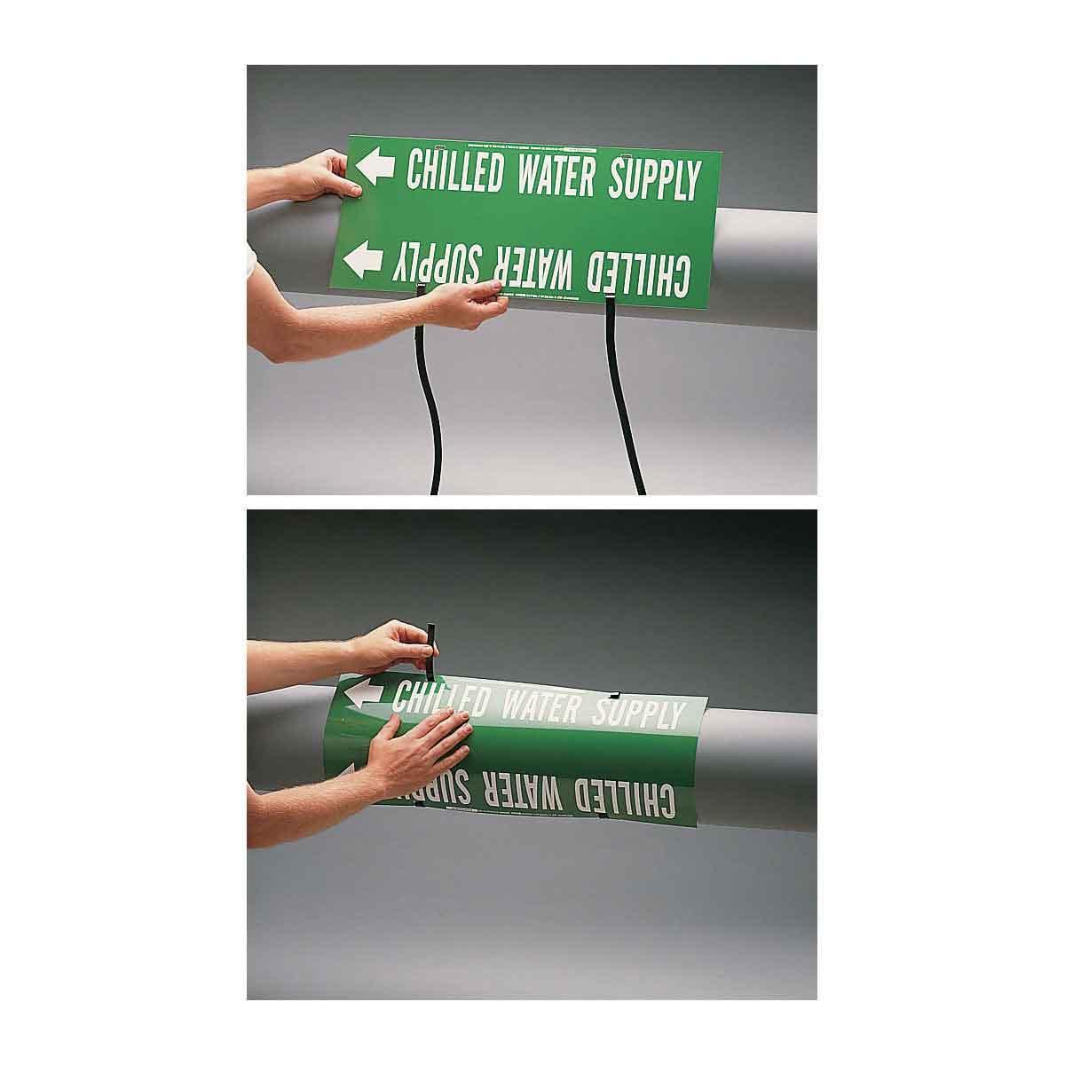 MARKER PIPE WHT ON R 10 TO 15IN 9-5/16IN