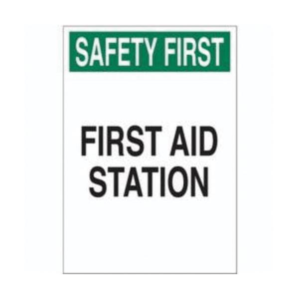 SIGN AID FIRST SAF FIRST 14IN 10IN SURF