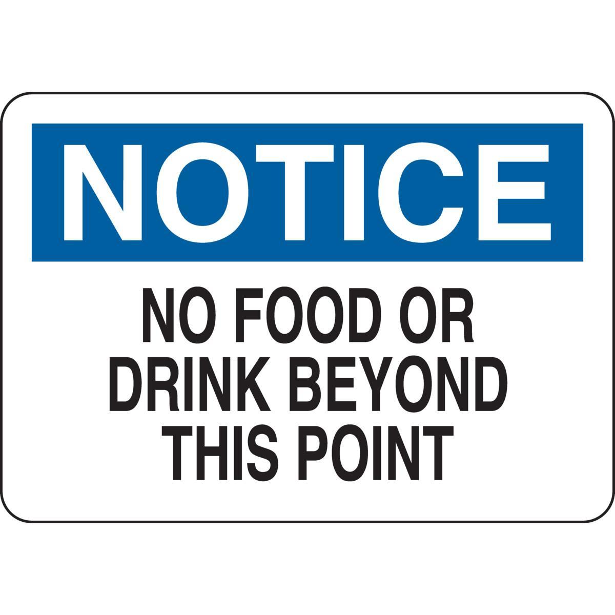 SIGN MAL NT TEXT B-555 AL COR HOLE 7IN